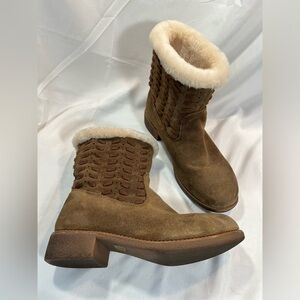 ABOE “Bristol” Brown Suede Boots
